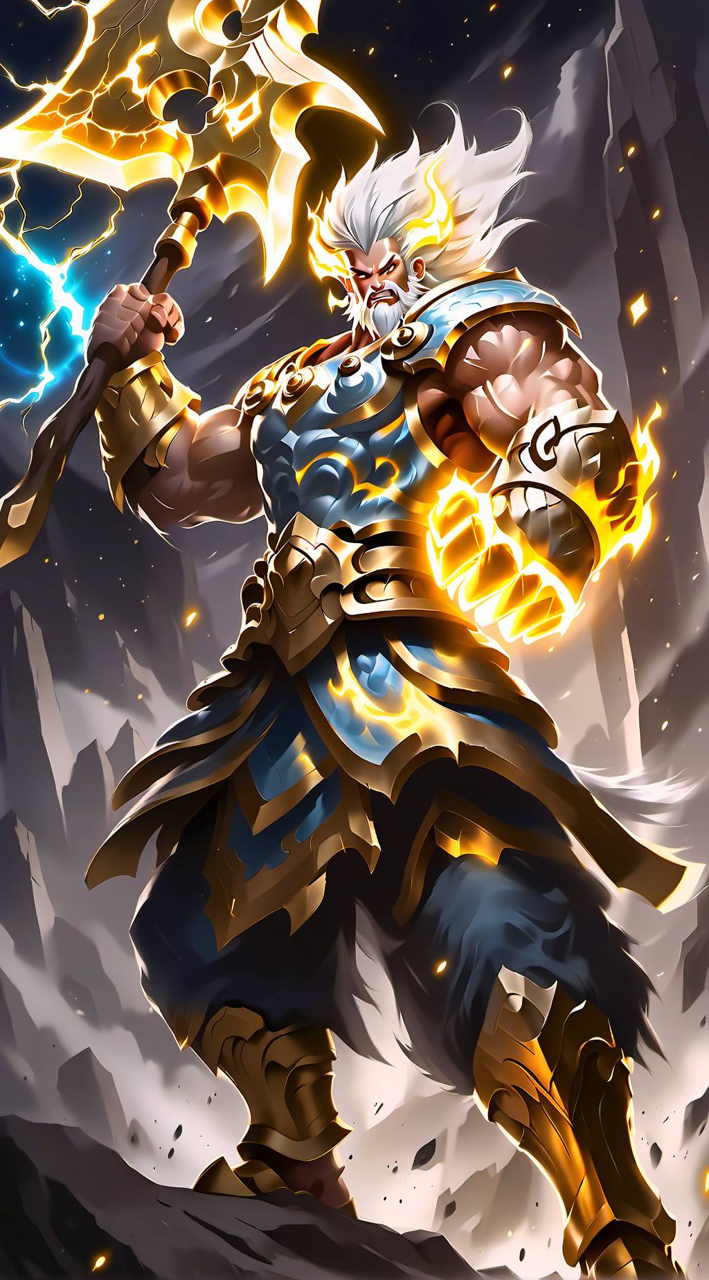 ai character: Pegasus  background