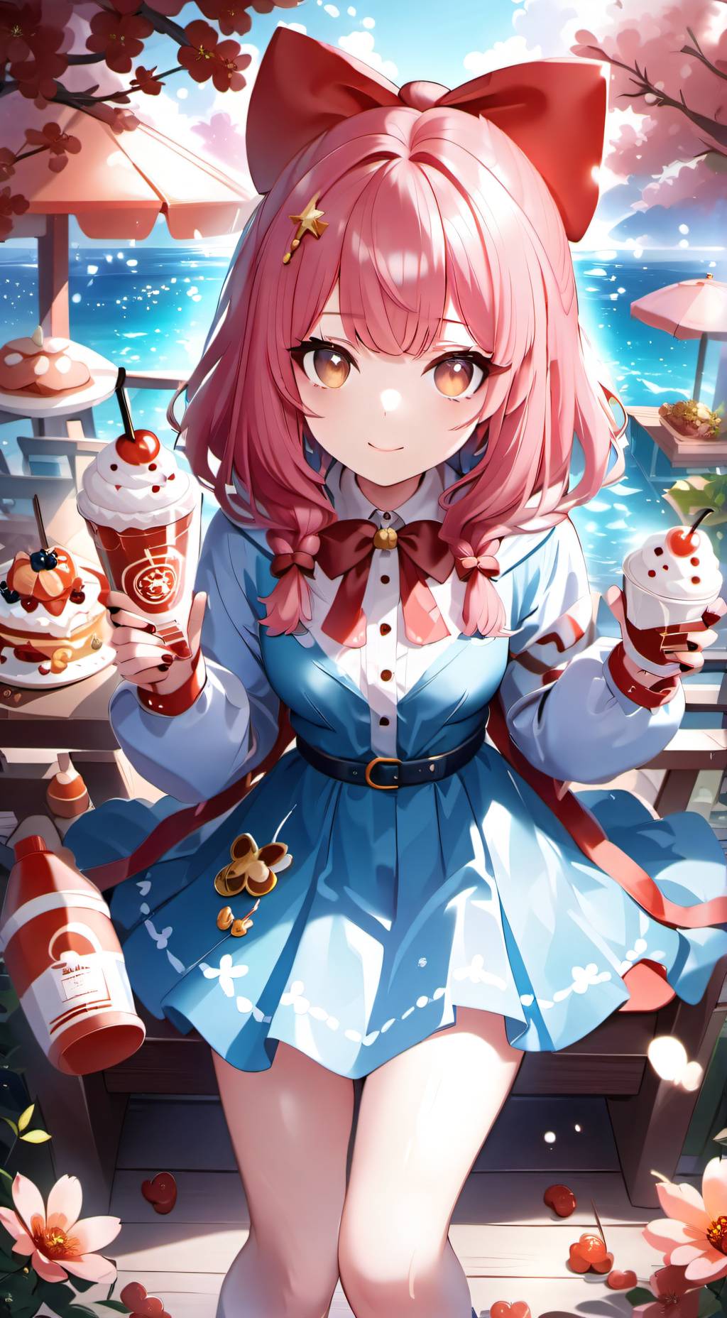 ai character: VERONICA EMMA  background