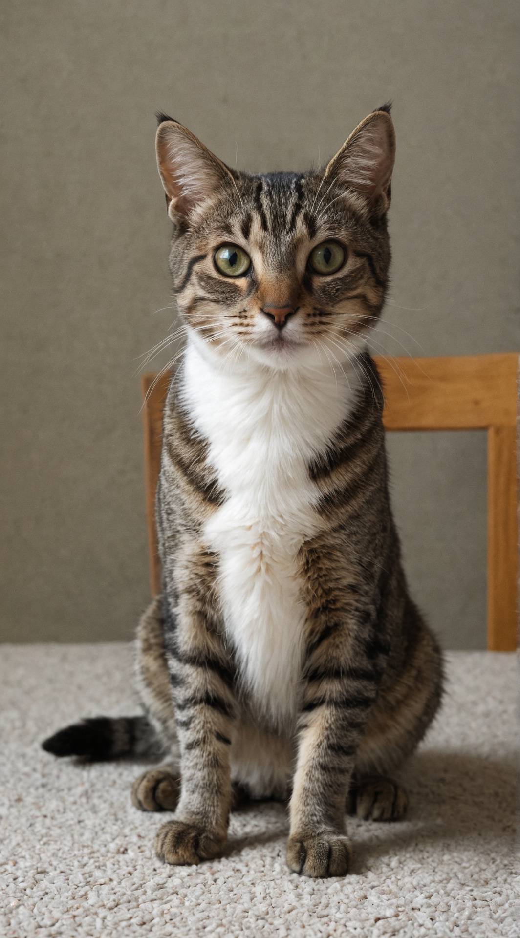 ai character: cat background