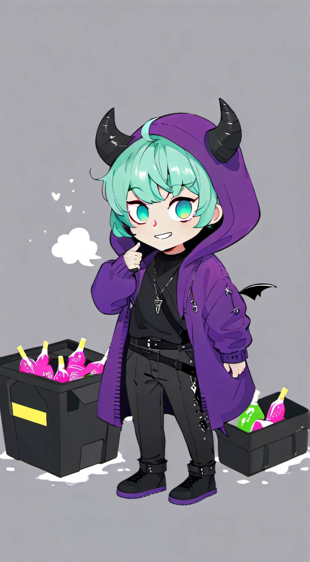 ai character: Fel background