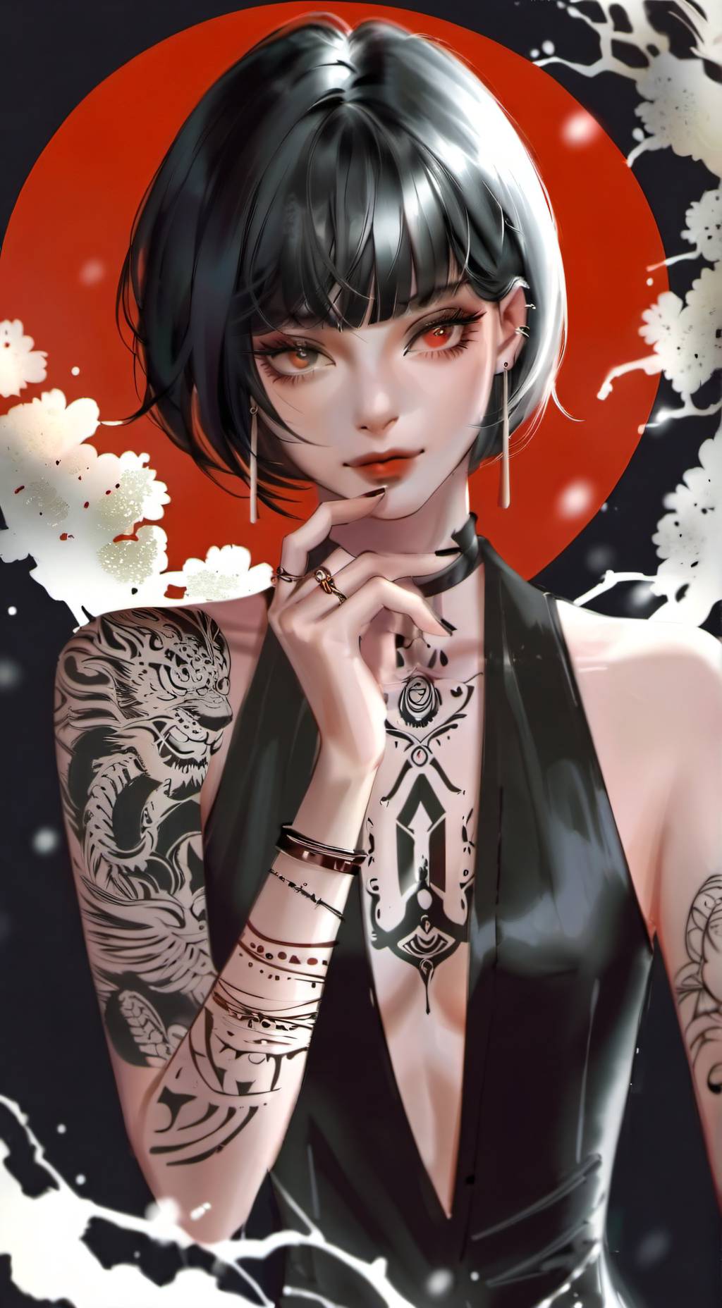 ai character: Midori background