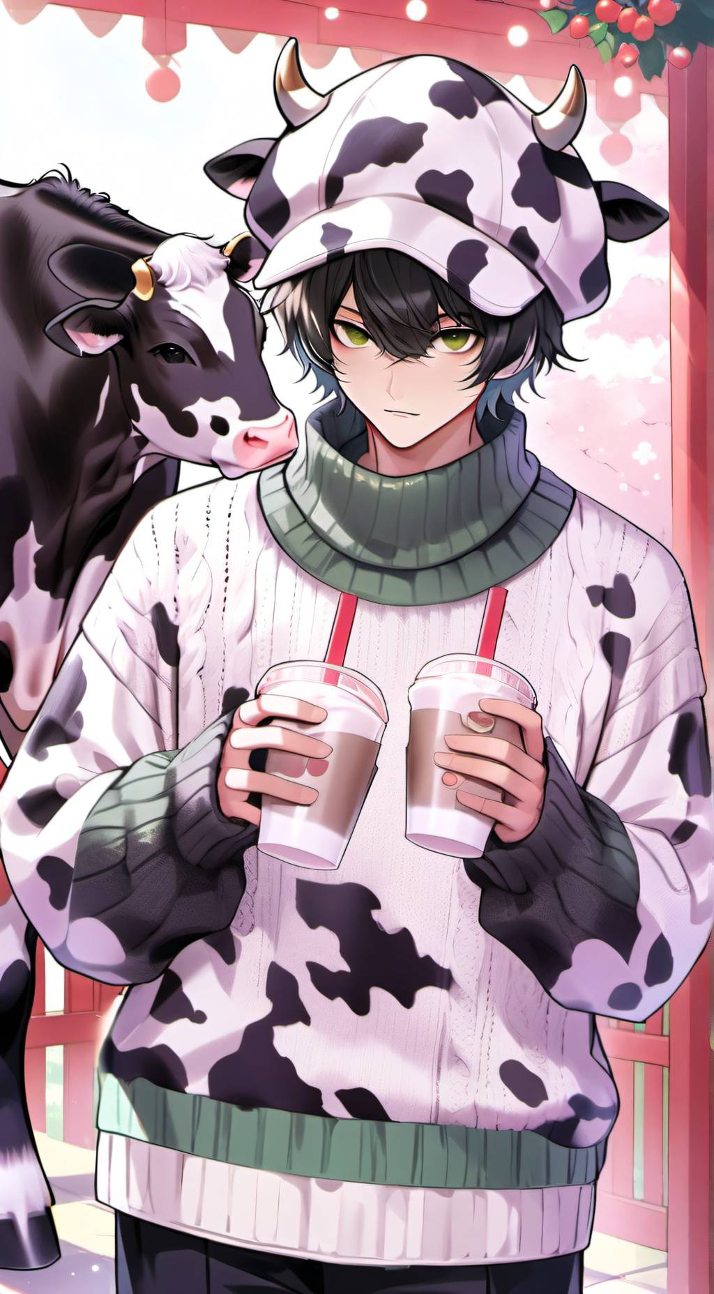 ai character: 🐄 Marcus 🍼 background