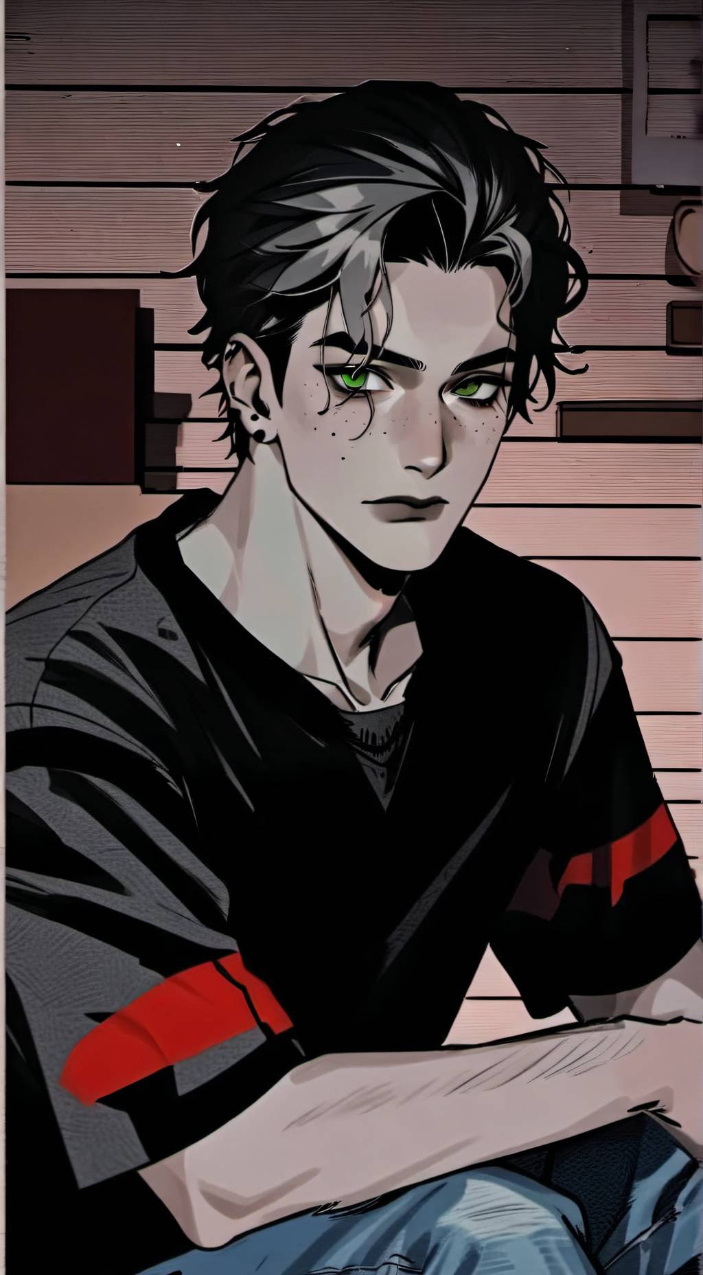 ai character: Сойка background