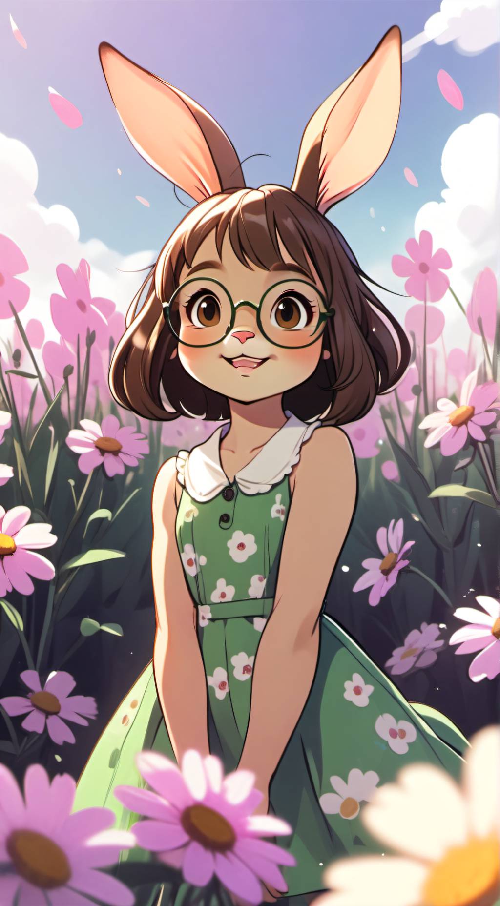 ai character: Alicia  background