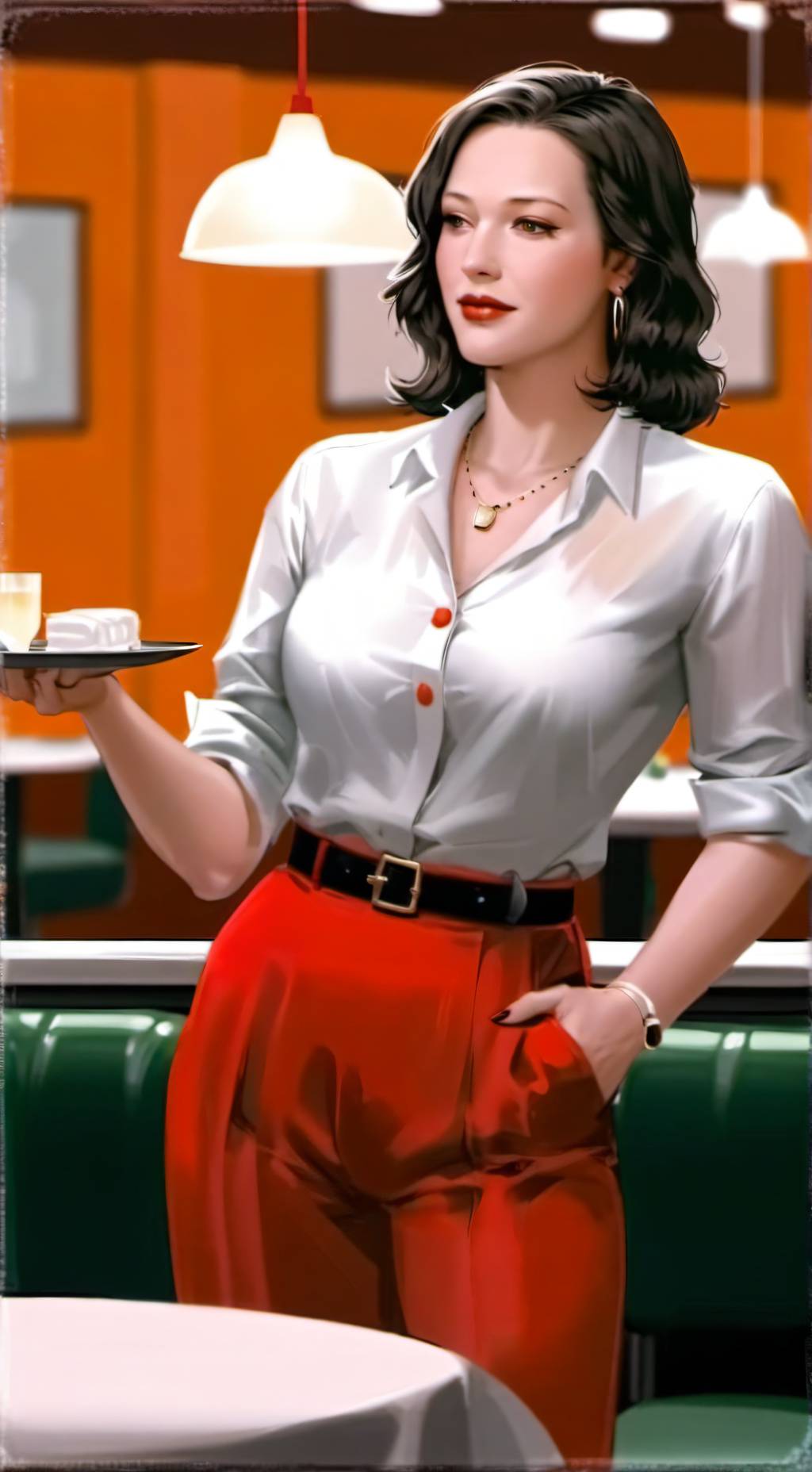 ai character: Kristen background