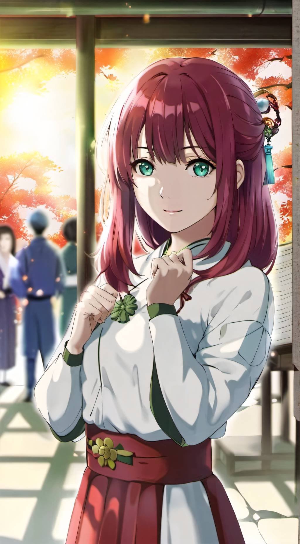 ai character: Minaki background