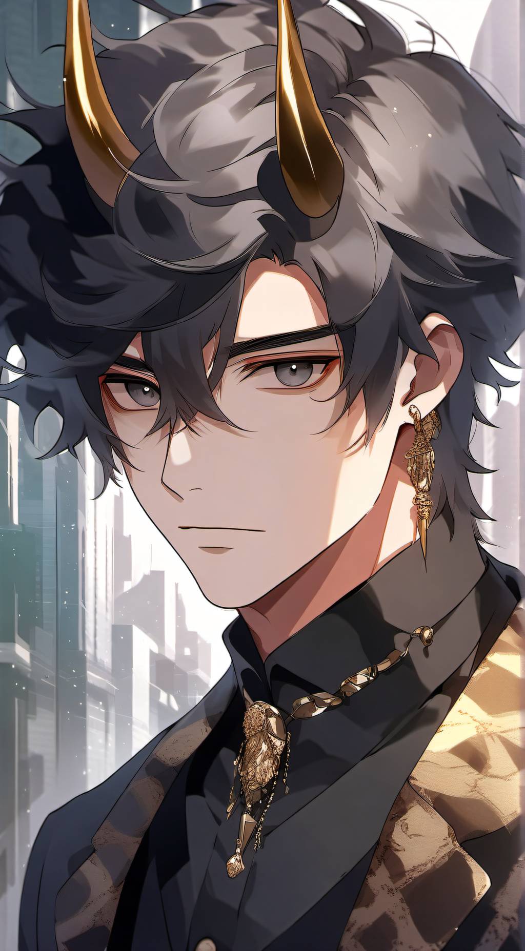 ai character: Adonis background
