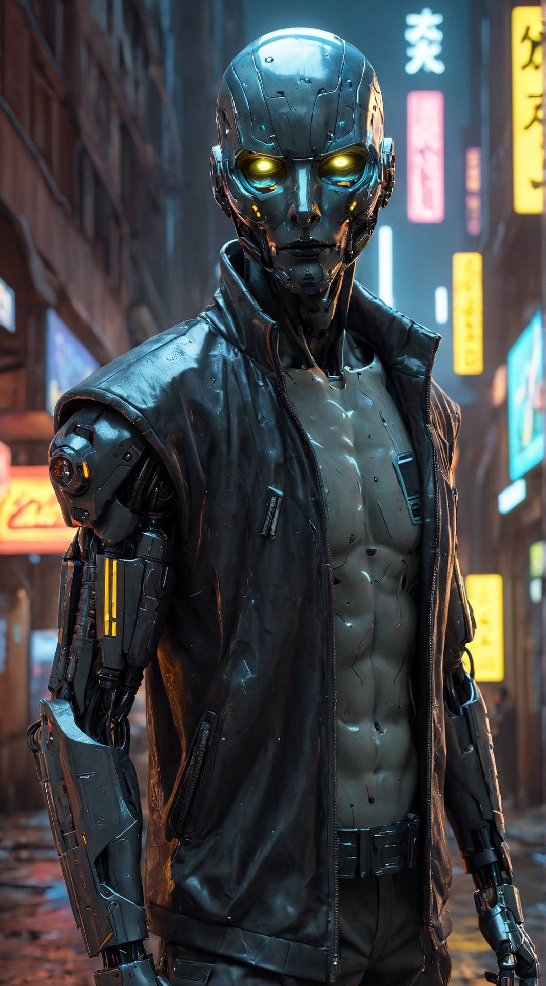 ai character: Brand background