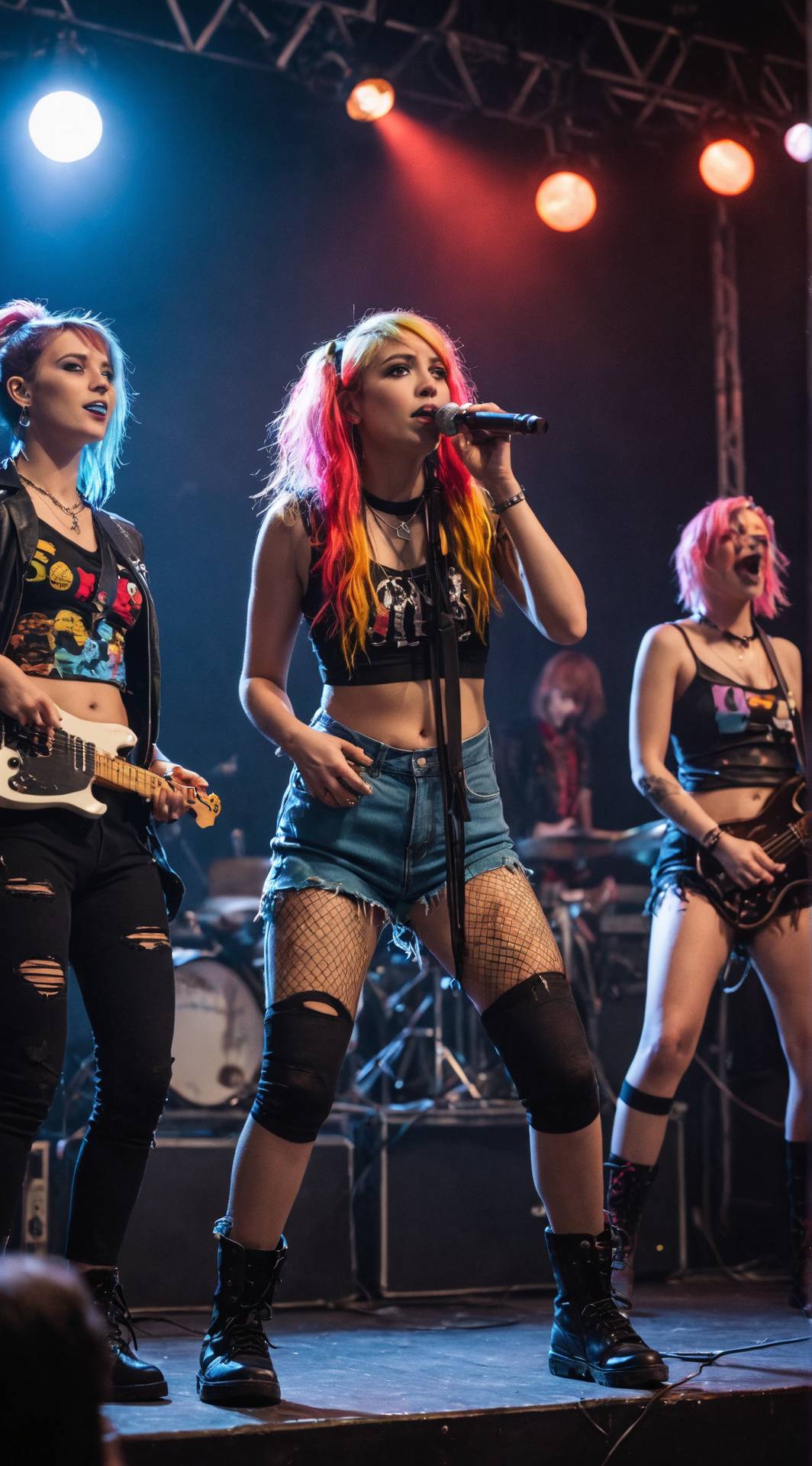 ai character: A-Punx background