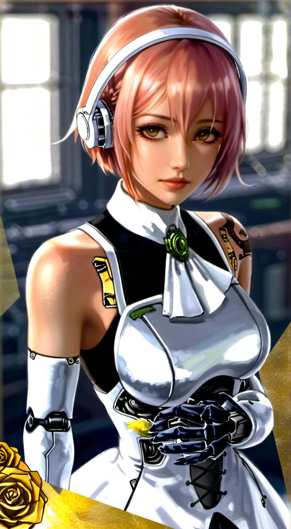 ai character: Luna background