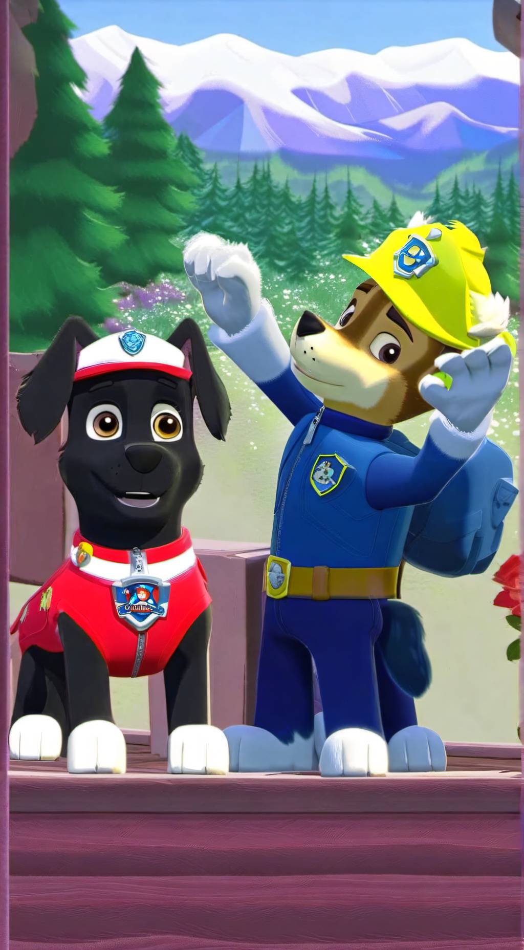 ai character: Shiba background