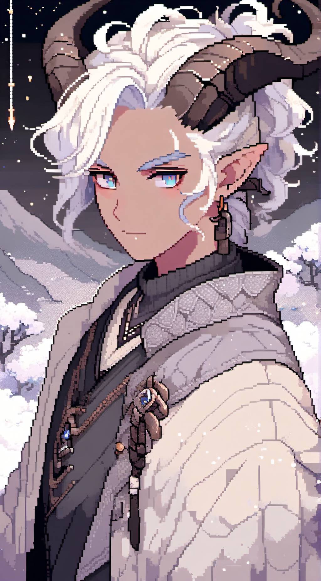 ai character: Lapin background