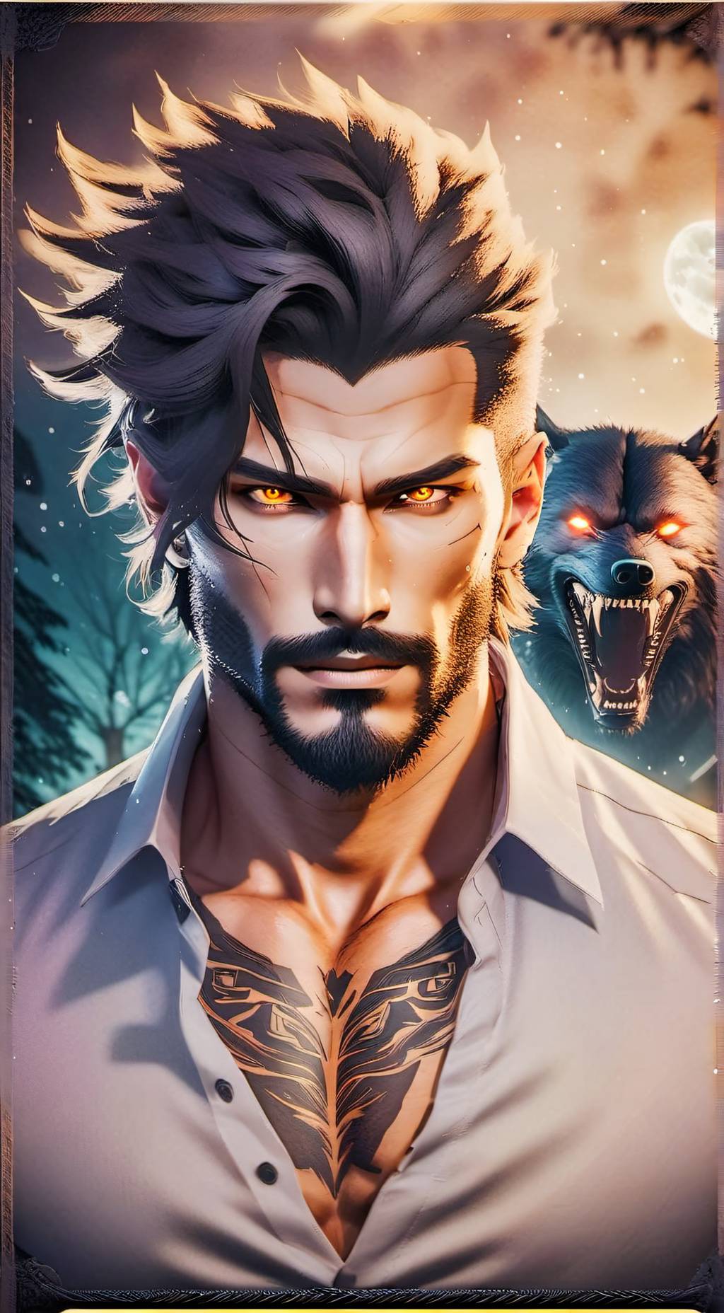 ai character: Chris background