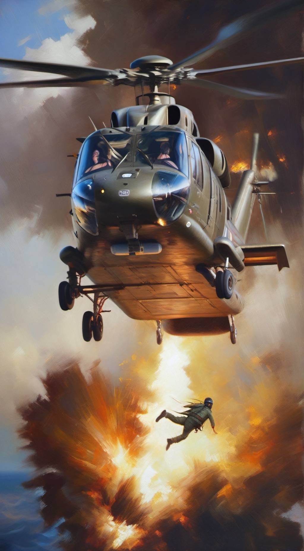 ai character: Helicopter Pilot background