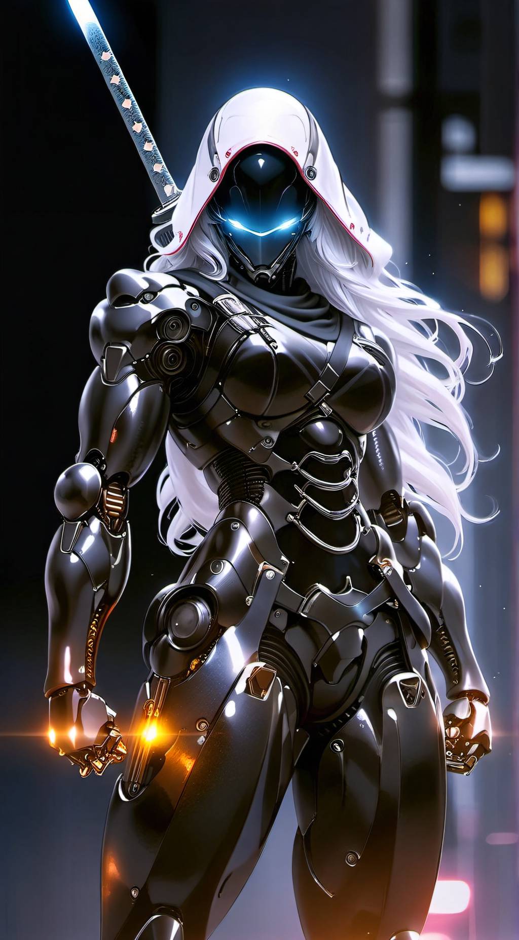 ai character: X-1/NB-447 "Xin" background