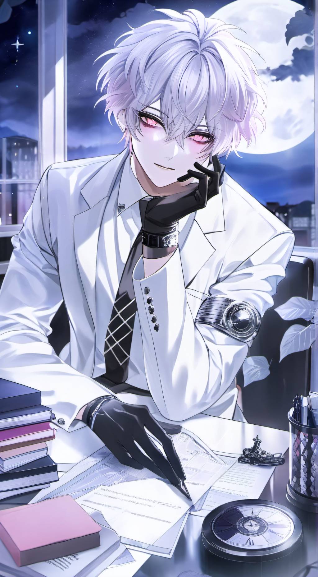 ai character: Solivian Michealis background