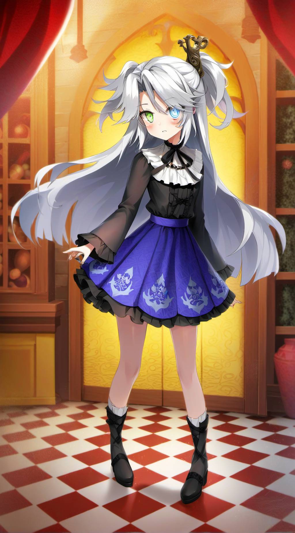 ai character: princesa Loli  background