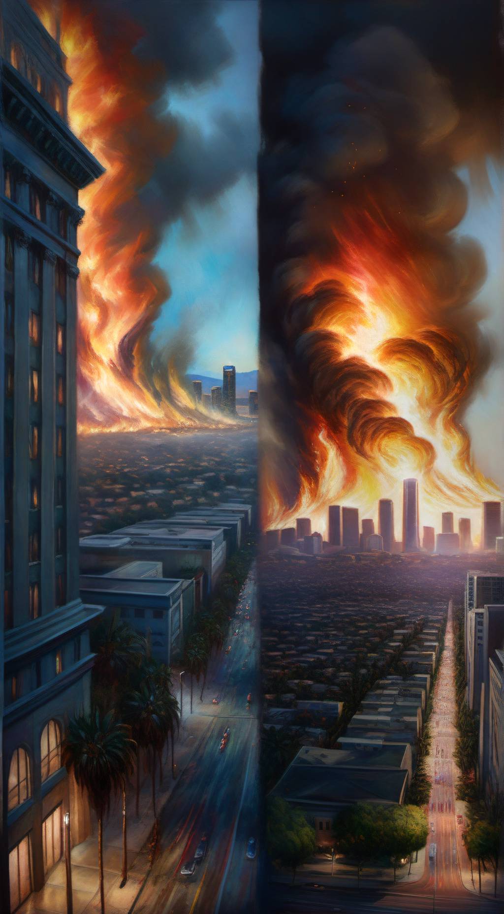 ai character: Angeles Wildfire background