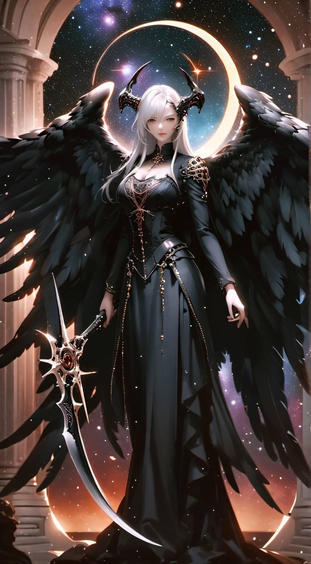 ai character: Azrael background