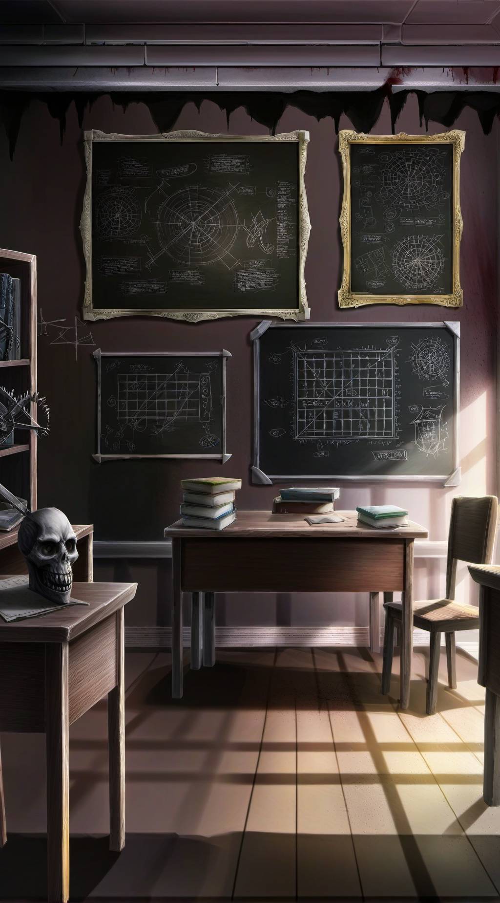 ai character: ☠︎𝐃𝐄𝐀𝐃𝐋𝐘 𝐂𝐋𝐀𝐒𝐒☠︎ background