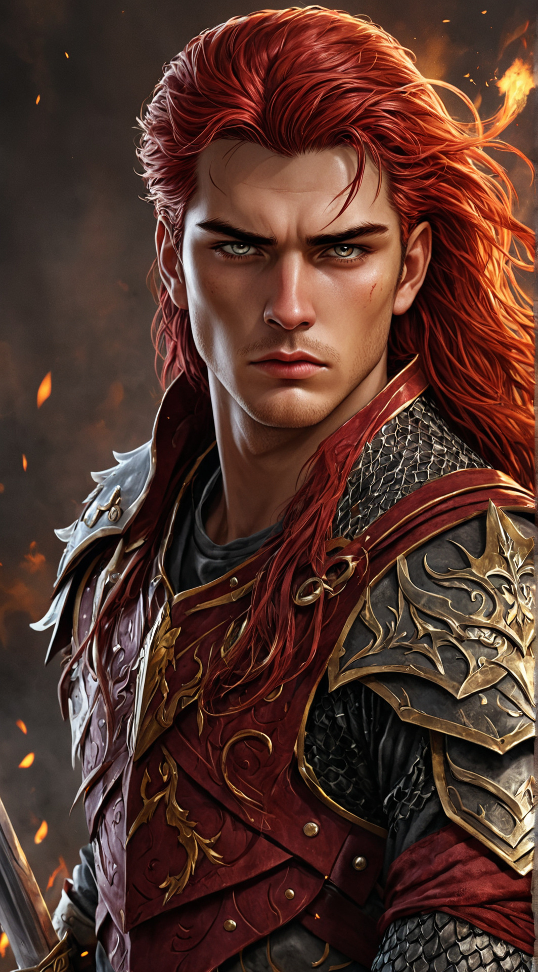 ai character: Phoenix background