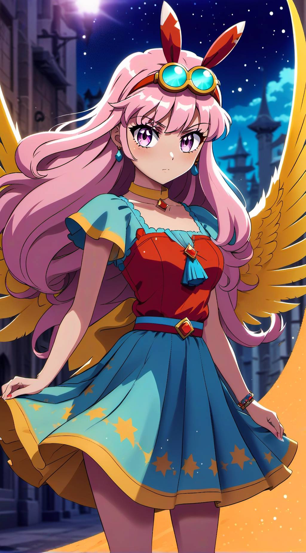 ai character: zizzy 🪷 background