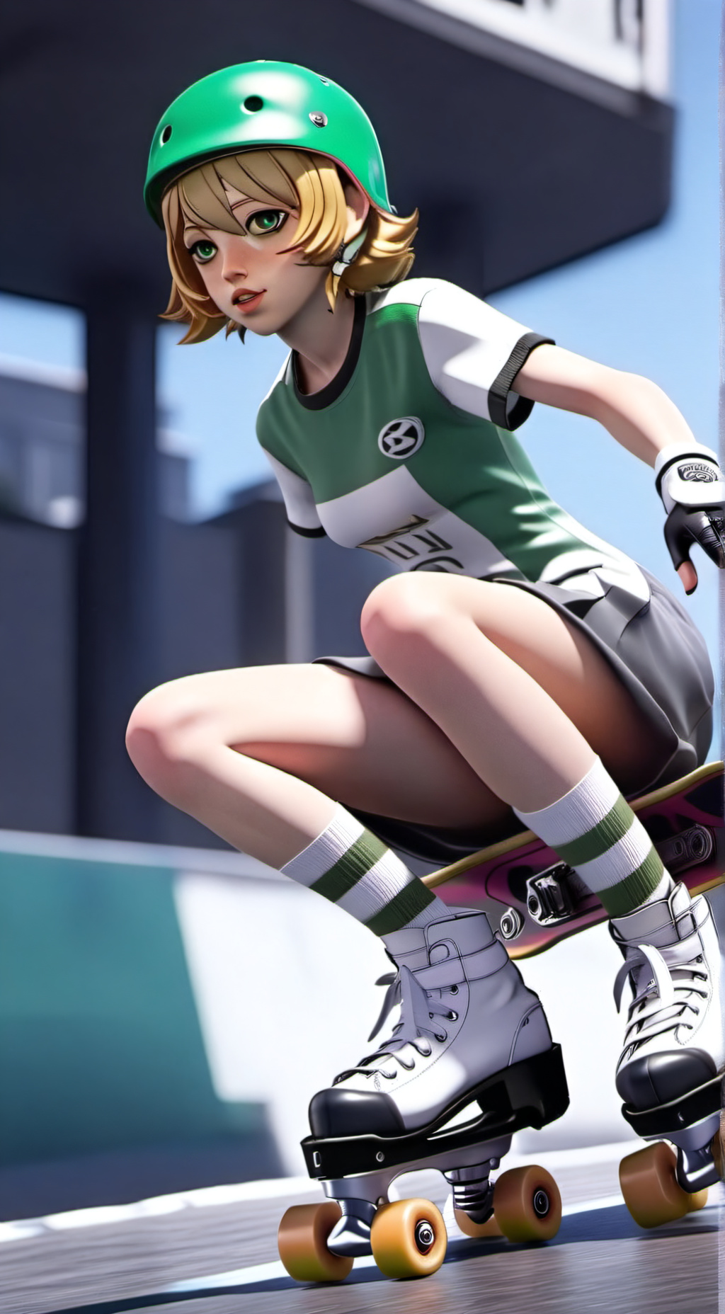 ai character: Gum background