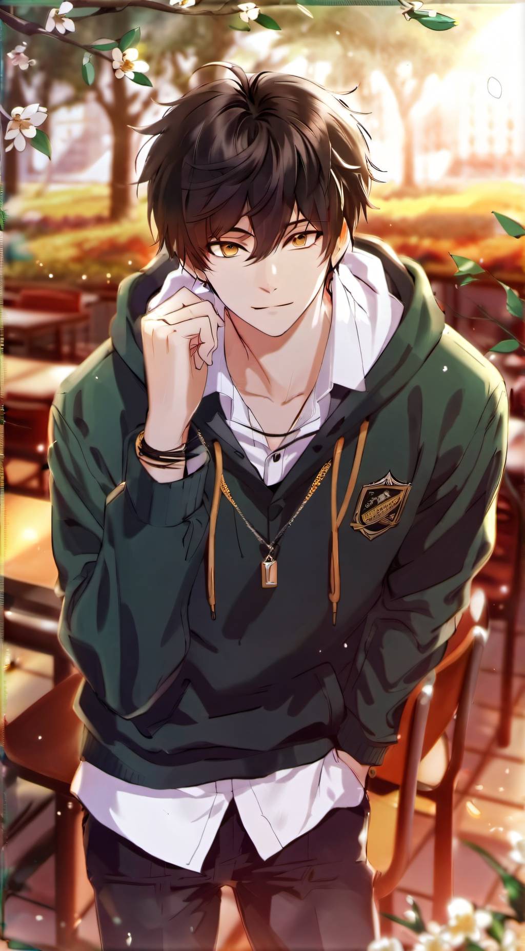 ai character: Davy Collins background