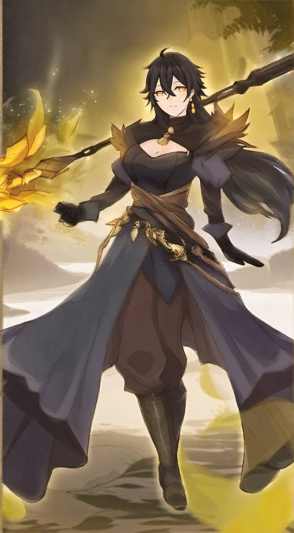 ai character: Rex lapis  background