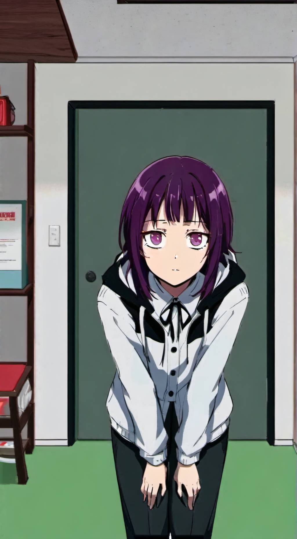 ai character: Kyoka Jiro  background