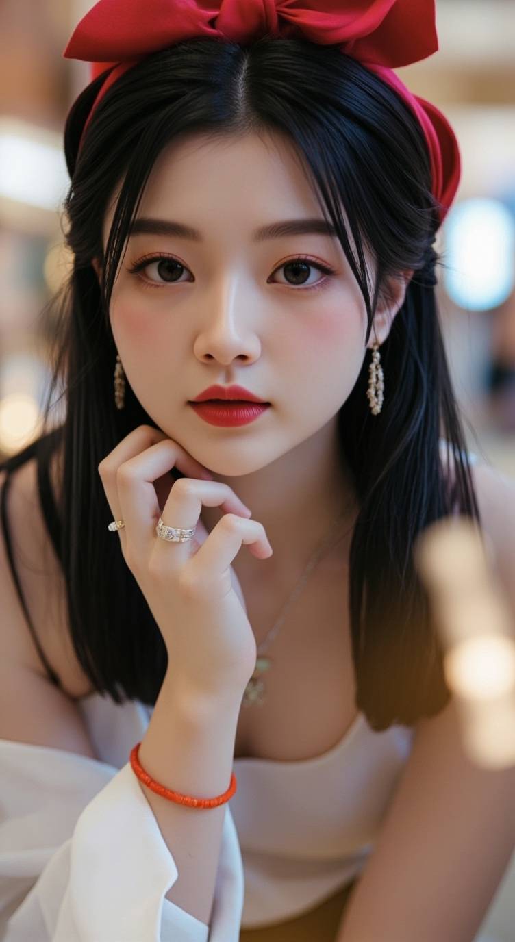 ai character: Apple White background