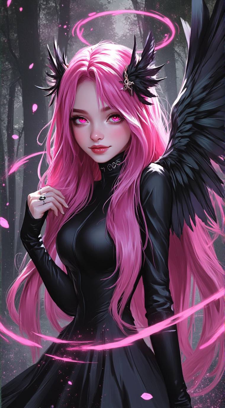 ai character: (☠️] Hana [💖) background