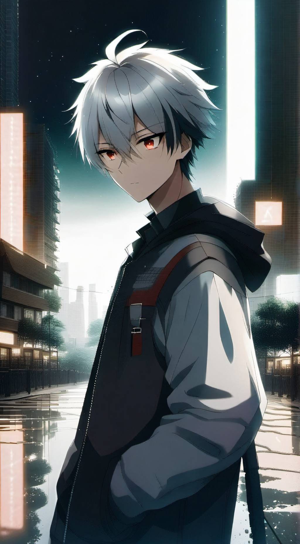 ai character: Blade Alphard  background