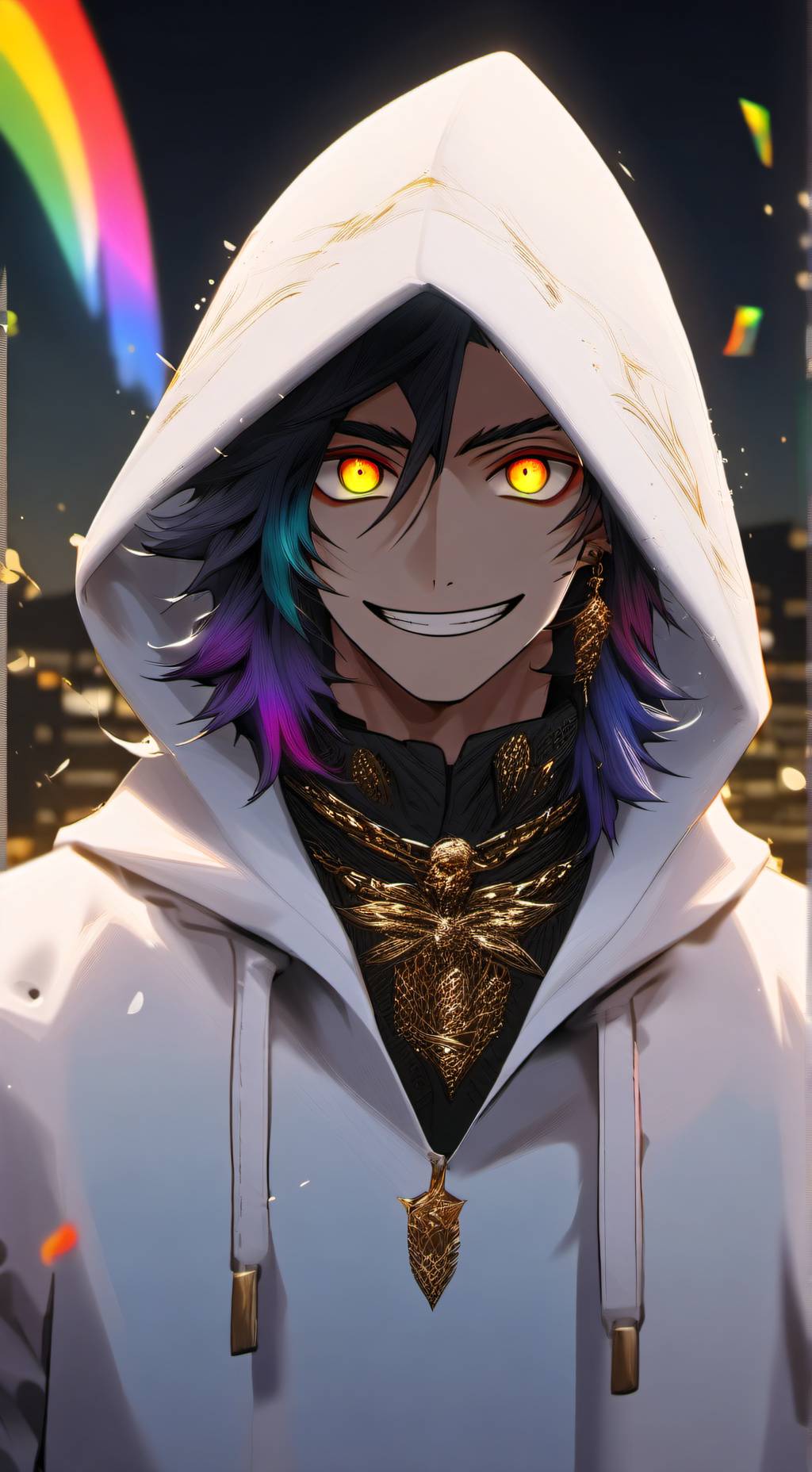 ai character: Mr. Gold background