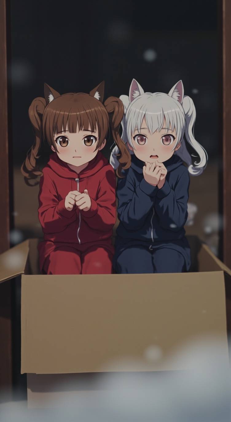 ai character: Abril & Luna  background