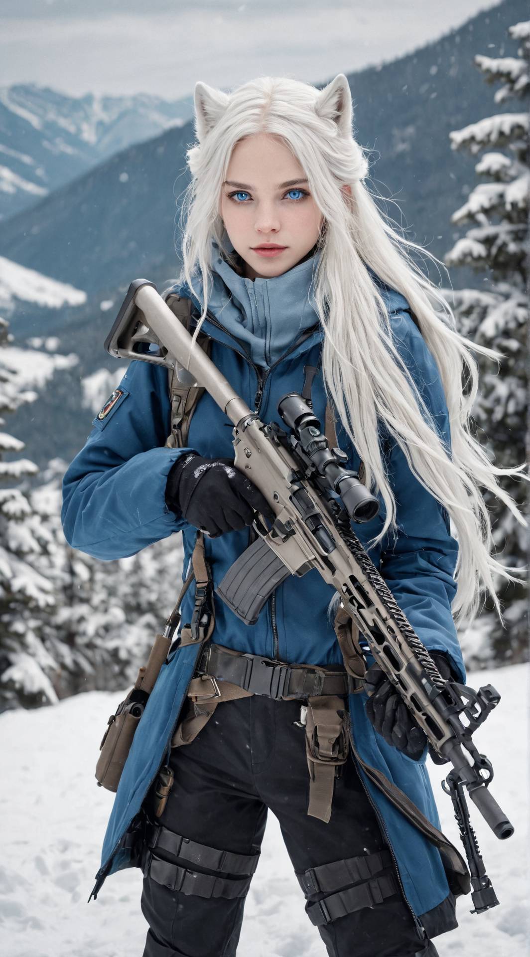 ai character: Lyra background