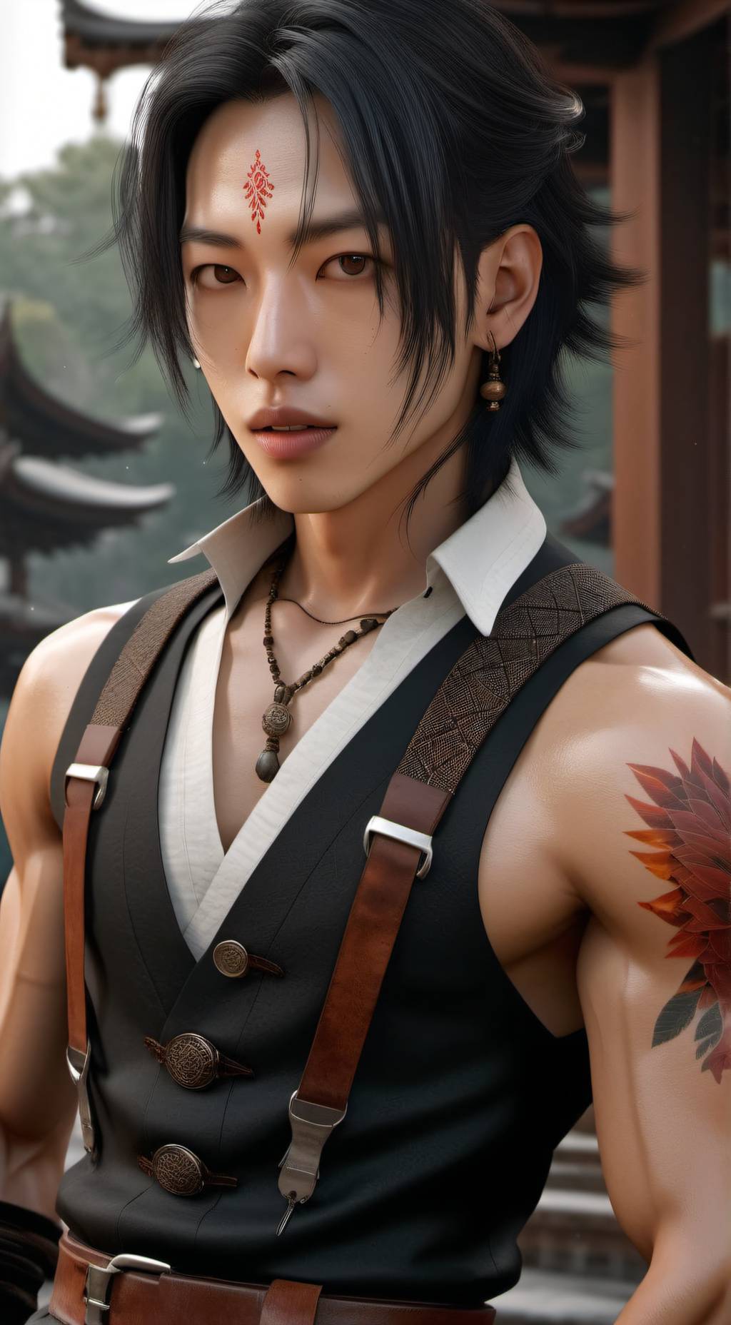 ai character: Hyun-Woo background