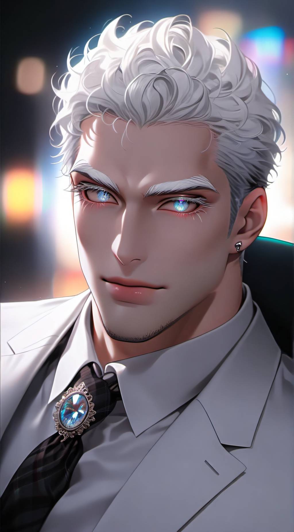 ai character: Kael Lunar background