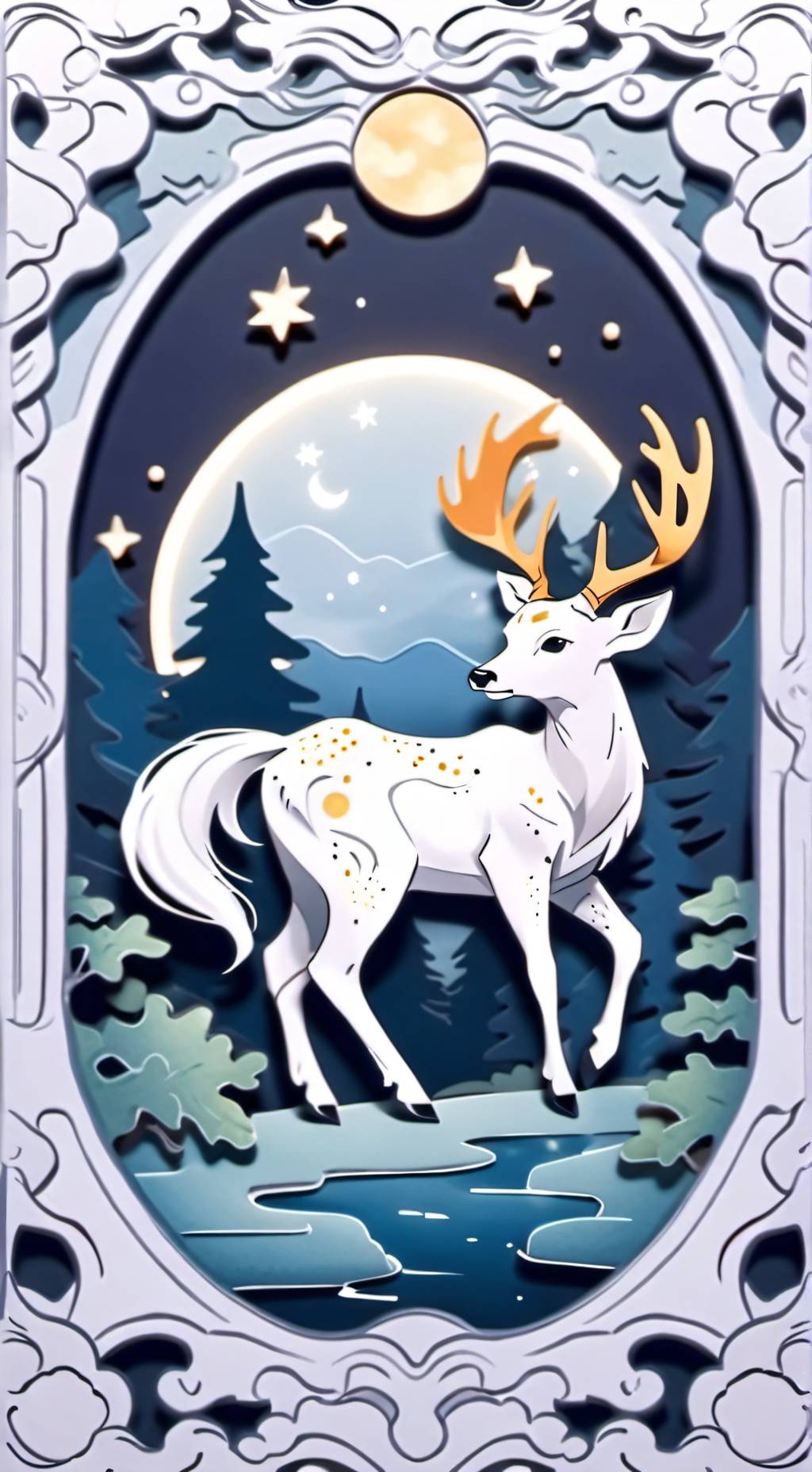 ai character: Your pet - Moonly background