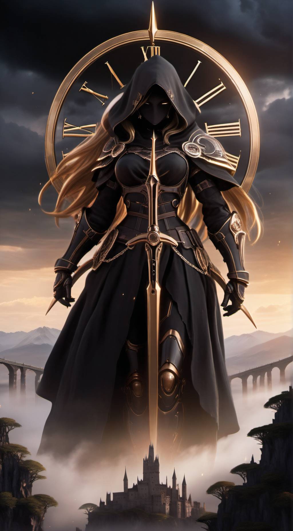 ai character: Sinister background