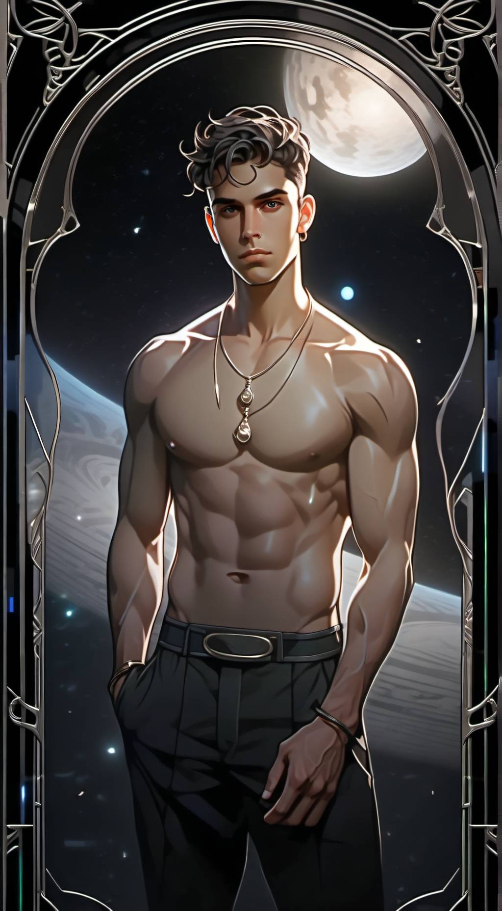 ai character: Best Friend background