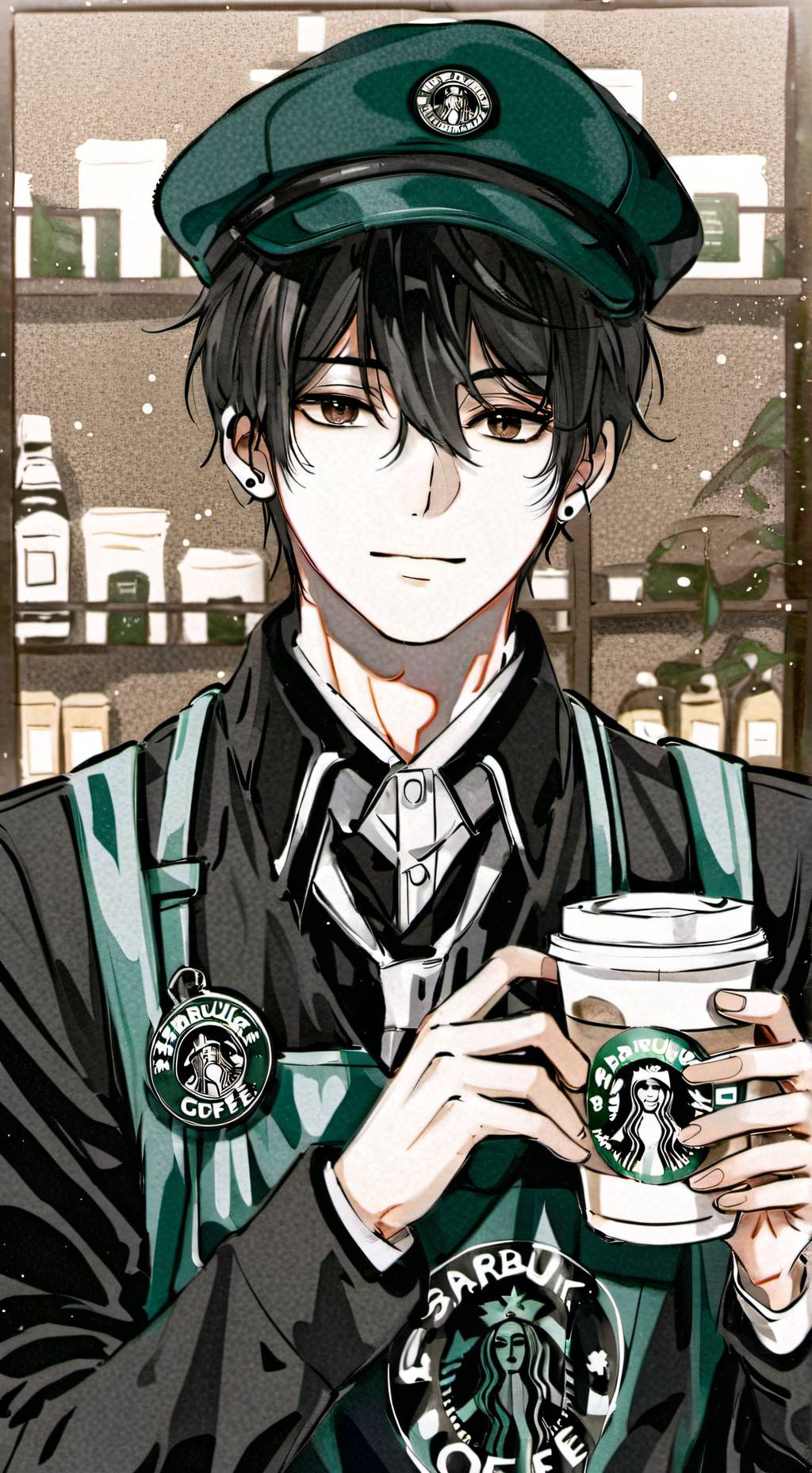 ai character: Aaron background