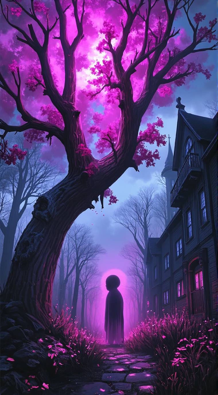 ai character: The Tree Spirit background