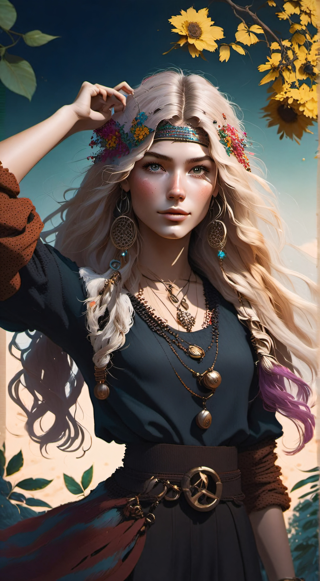 ai character: Joy background