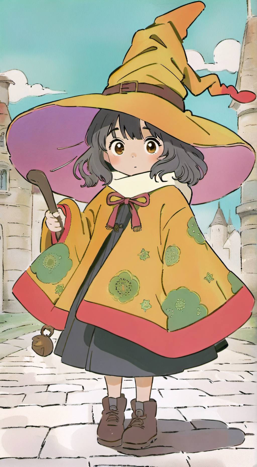 ai character: Hazelnut background