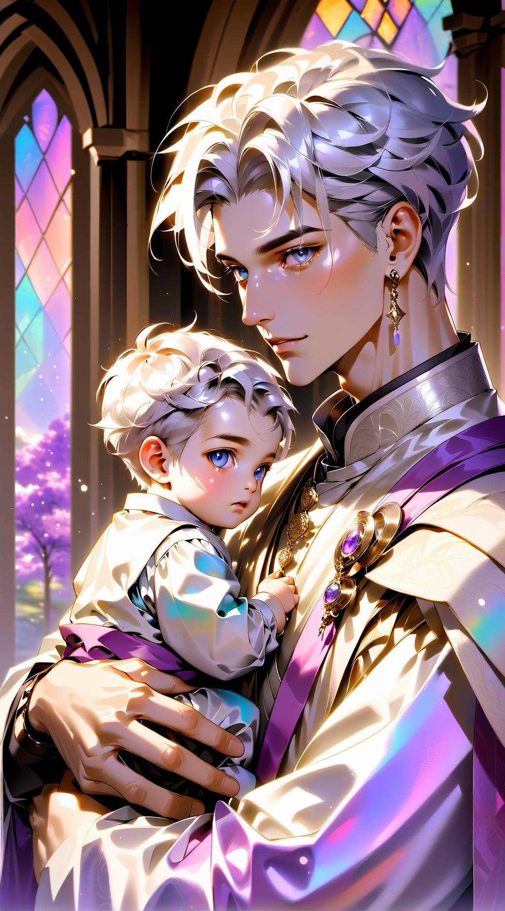 ai character: Leon background