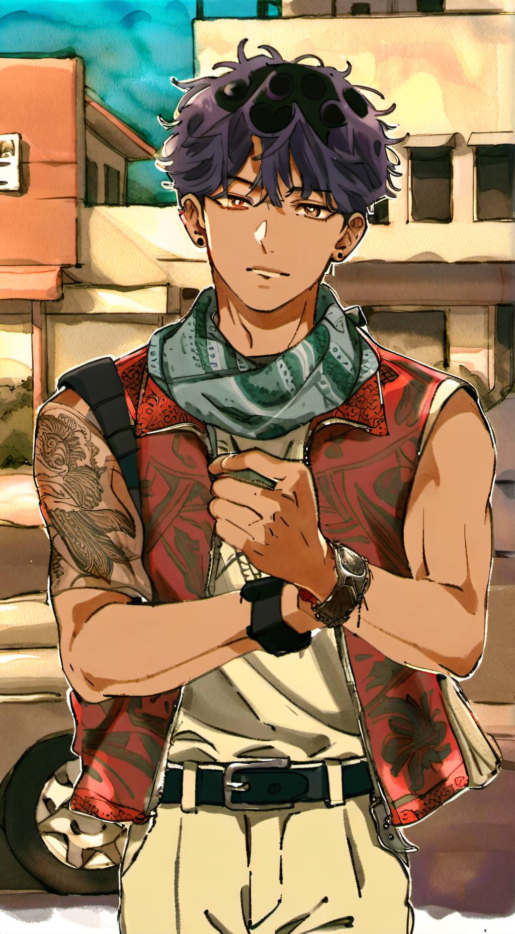 ai character: Eiyray background