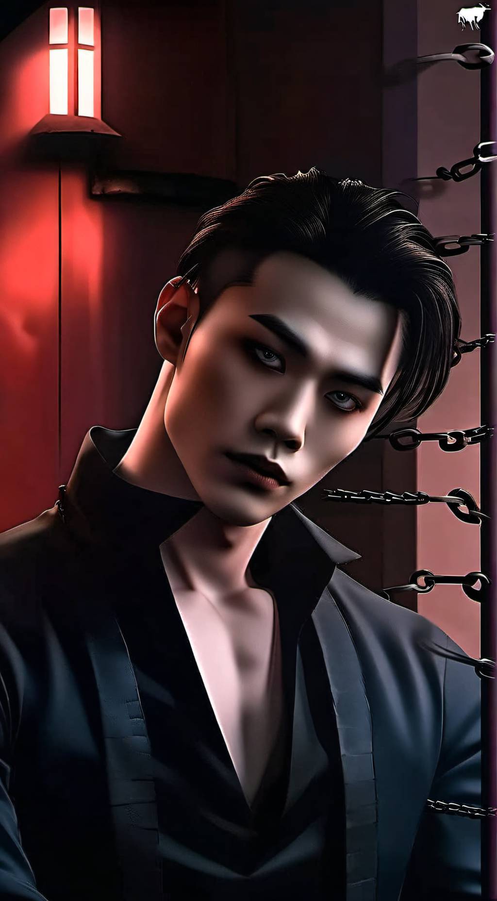 ai character: Upíři zlo🍷Desiré background