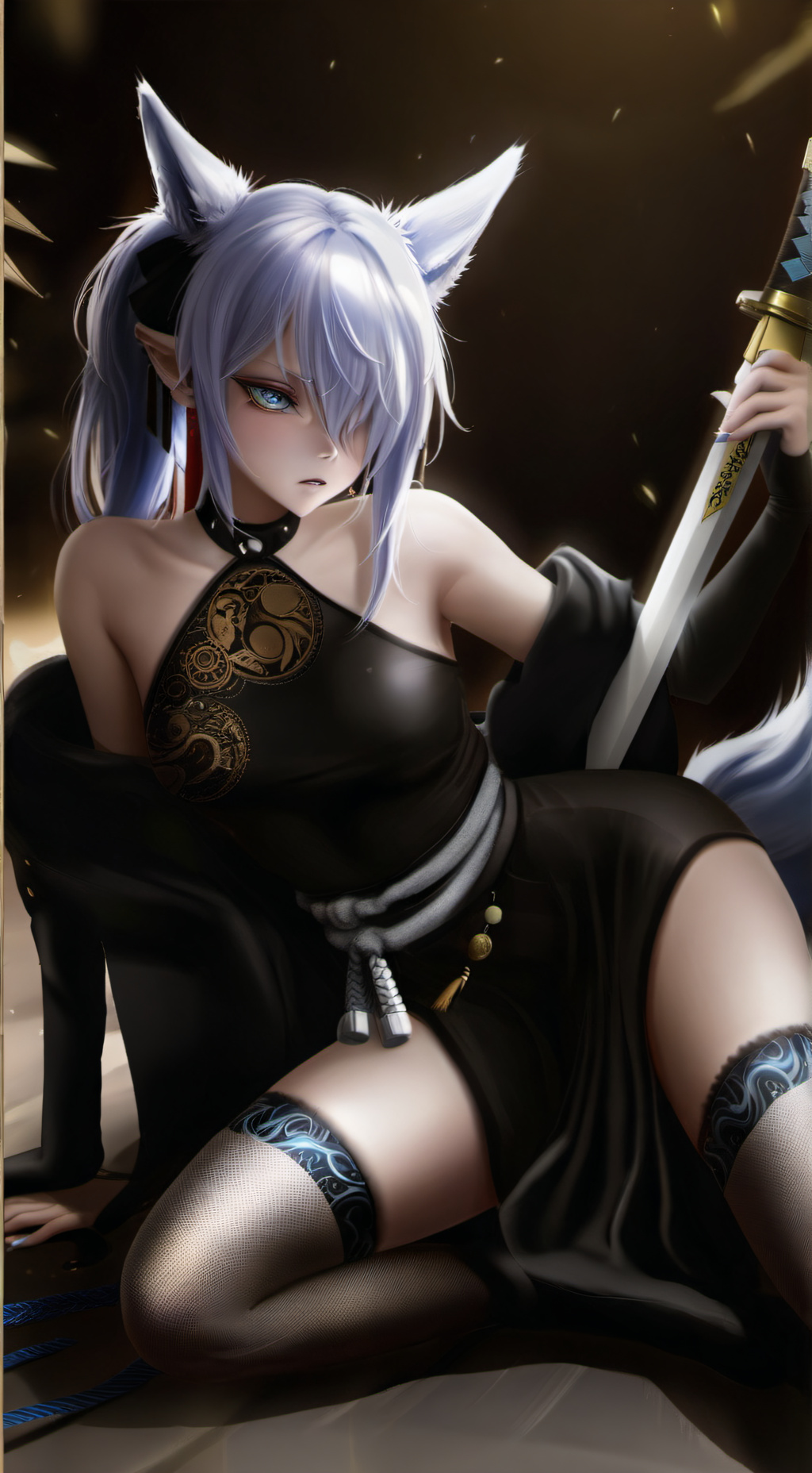 ai character: Lilly Sakuma background