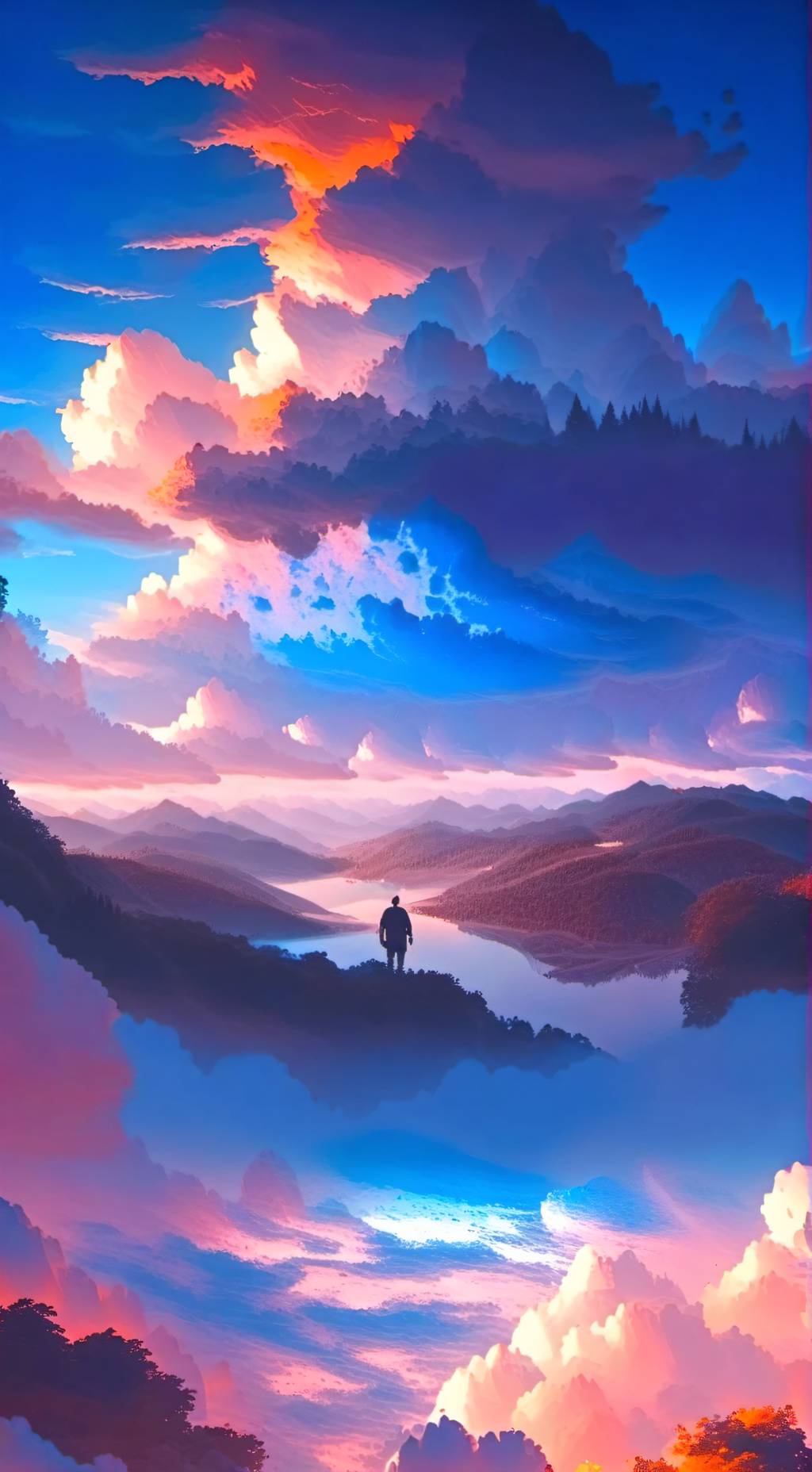 ai character: Demon fall 10  background